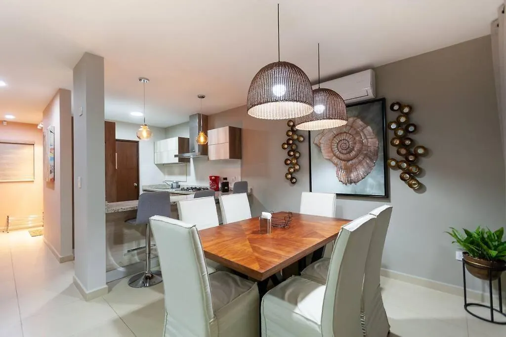 马萨特兰Casa Caracol. Cerca De La Playa En Residencial Privado!公寓 马萨特兰